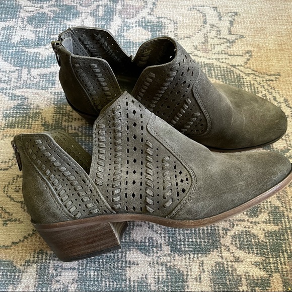 Vince Camuto Shoes - Vince Camuto Prasata Perforated Booties Boots